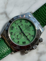 Rolex - Pre-owned White Gold Beach Daytona Green Dial 116519