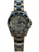 Rolex - Pre-owned GMT-Master II Diamond Dial Diamond & Sapphire Bezel Diamond Lugs 116759SA