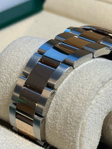 Rolex - Pre-owned Two Tone Rose Gold Datejust 41 Chocolate Index Dial Oyster Bracelet 126331