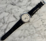 Audemars Piguet - Pre-owned White Gold White Dial Diamond Bezel 15166BC