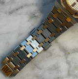 Audemars Piguet - Pre-owned Two Tone Rose Gold Royal Oak Silver Dial 15450SR