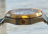 Audemars Piguet - Pre-owned Two Tone Rose Gold Royal Oak Silver Dial 15450SR
