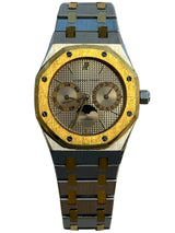 Audemars Piguet - Pre-owned Two Tone Yellow Gold Royal Oak Moon Phase 25594SA