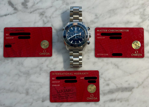 Omega - Pre-owned Seamaster Planet Ocean Chronograph 215.30.46.51.03.001