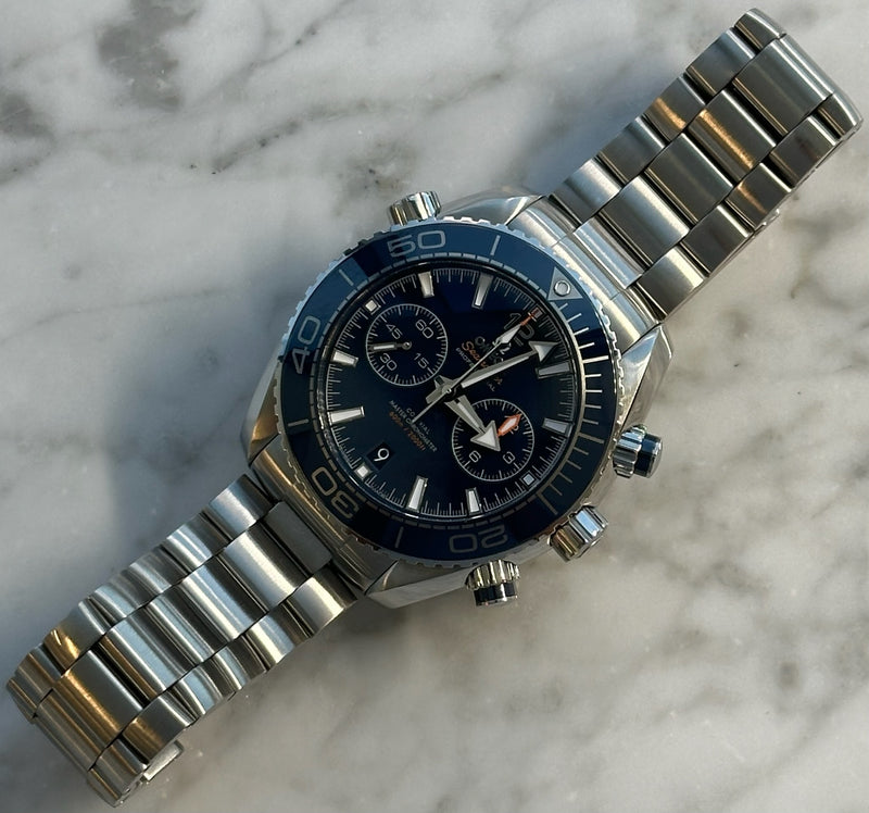 Omega - Pre-owned Seamaster Planet Ocean Chronograph 215.30.46.51.03.001