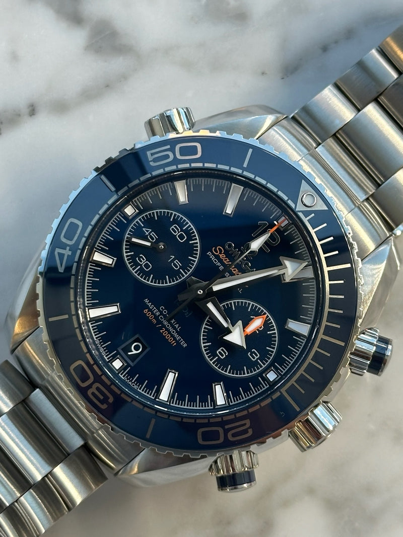 Omega - Pre-owned Seamaster Planet Ocean Chronograph 215.30.46.51.03.001