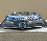 Rolex - Pre-owned Stainless Steel Lady-Datejust 28mm Dark Grey Diamond Dial Oyster Bracelet 279174
