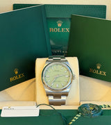 Rolex - Unworn Oyster Perpetual 36 Pistachio Dial 126000