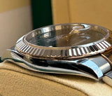 Rolex - Pre-owned Two Tone Rose Gold Datejust 41 Wimbledon Roman Dial Oyster Bracelet 126331