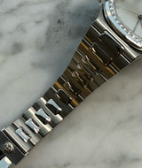 Patek Philippe - Pre-owned Nautilus Cream Diamond Dial Diamond Bezel 3800/3G-001