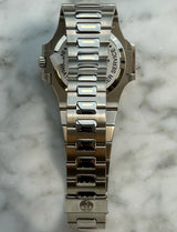 Patek Philippe - Pre-owned Nautilus Cream Diamond Dial Diamond Bezel 3800/3G-001