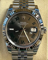 Rolex - Unworn Datejust 41 Wimbledon Dial Jubilee Bracelet 126334