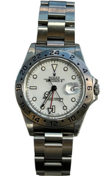 Rolex - Pre-owned Explorer II Polar 40mm White Dial 16570