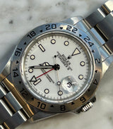 Rolex - Pre-owned Explorer II Polar 40mm White Dial 16570