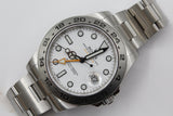 Rolex - Pre-owned Explorer II 42mm White Polar White Dial 216570