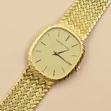 Audemars Piguet - Pre-owned Yellow Gold Ellipse Champagne Dial