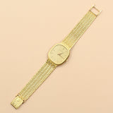 Audemars Piguet - Pre-owned Yellow Gold Ellipse Champagne Dial