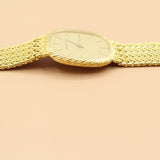 Audemars Piguet - Pre-owned Yellow Gold Ellipse Champagne Dial
