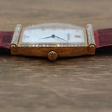 Audemars Piguet - Pre-owned Yellow Gold Carnegie Mother of Pearl Diamond Dial 14943OR