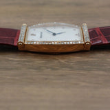 Audemars Piguet - Pre-owned Yellow Gold Carnegie Mother of Pearl Diamond Dial 14943OR