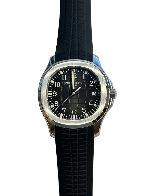 Patek Philippe - Pre-owned Aquanaut Black Dial 5167A-001