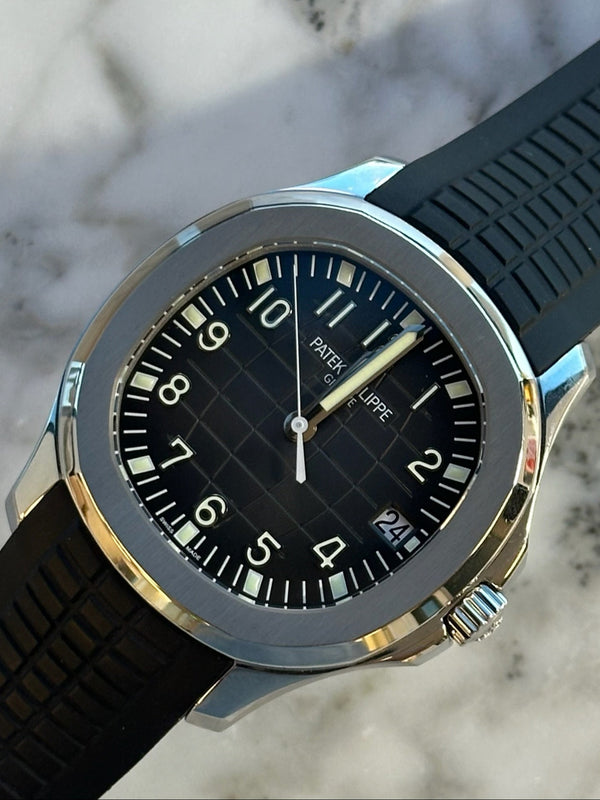 Patek Philippe - Pre-owned Aquanaut Black Dial 5167A-001
