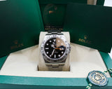 Rolex - Preowned 42mm Stainless Steel Explorer II Black Dial 226570