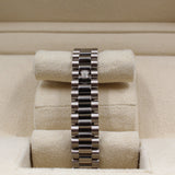 Rolex - White Gold Lady-Datejust Silver Diamond Carousel Dial Presidential Bracelet 179179