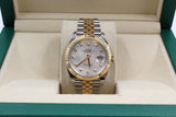 Rolex - Pre-owned Two Tone Yellow Gold Datejust 41 Mother of Pearl Diamond Dial 126333
