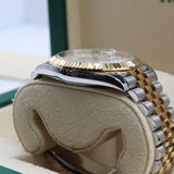 Rolex - Pre-owned Two Tone Yellow Gold Datejust 41 Mother of Pearl Diamond Dial 126333