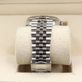Rolex - Unworn Stainless Steel Datejust 36 Green Palm Dial Jubilee FULL STICKERS 126234