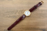Audemars Piguet - Pre-owned Rose Gold Jules White Roman Dial 15057OR