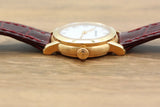 Audemars Piguet - Pre-owned Rose Gold Jules White Roman Dial 15057OR