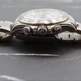 Rolex - Pre-owned White Gold Daytona 40mm Diamond Pave Blue Roman Dial 116509