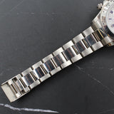 Rolex - Pre-owned White Gold Daytona 40mm Diamond Pave Blue Roman Dial 116509