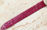 Audemars Piguet - Pre-owned Yellow Gold Vintage Diamond and Ruby Mother of Pearl Dial