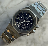 Audemars Piguet - Pre-owned Royal Oak Chronograph Blue Dial 25860ST