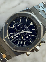 Audemars Piguet - Pre-owned Royal Oak Chronograph Blue Dial 25860ST