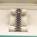 Rolex - Pre-owned White Gold Day-Date 41 Silver Diamond Dial 218239