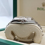 Rolex - Pre-owned White Gold Day-Date 41 Silver Diamond Dial 218239
