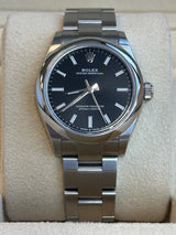 Rolex - Pre-owned Stainless Steel Oyster Perpetual 31 Black Dial 277200