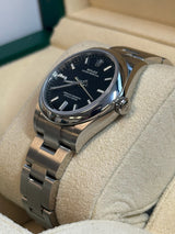 Rolex - Pre-owned Stainless Steel Oyster Perpetual 31 Black Dial 277200