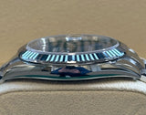 Rolex - Unworn Datejust 41 Blue Roman Dial Oyster Bracelet 126334