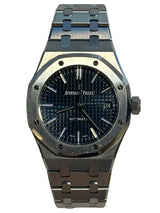 Audemars Piguet - Pre-owned Royal Oak Blue Dial 15450ST