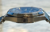 Audemars Piguet - Pre-owned Royal Oak Blue Dial 15450ST