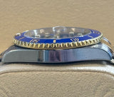 Rolex - Pre-owned Two Tone Yellow Gold Submariner "Bluesy" 116613LB