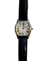 Cartier - Pre-owned Tortue Large 45mm White Dial WGTO0002
