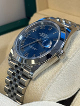 Rolex - Unworn Datejust 41 Blue Roman Dial Jubilee Bracelet 126300