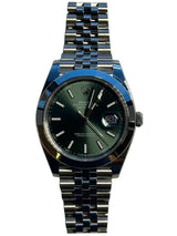 Rolex - Unworn Datejust 41 Green Index Dial Jubilee Bracelet 126300