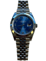Rolex - Pre-owned Datejust 41 Blue Roman Dial Jubilee Bracelet 126300